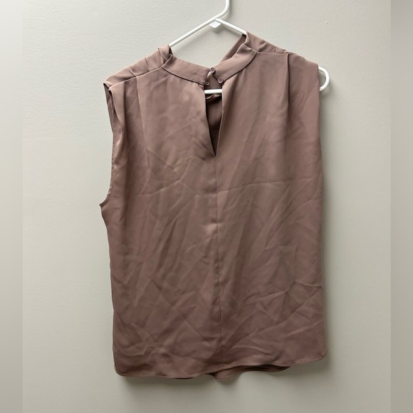 Babaton Drape Cowneck Mauve Blouse - Picture 2 of 4